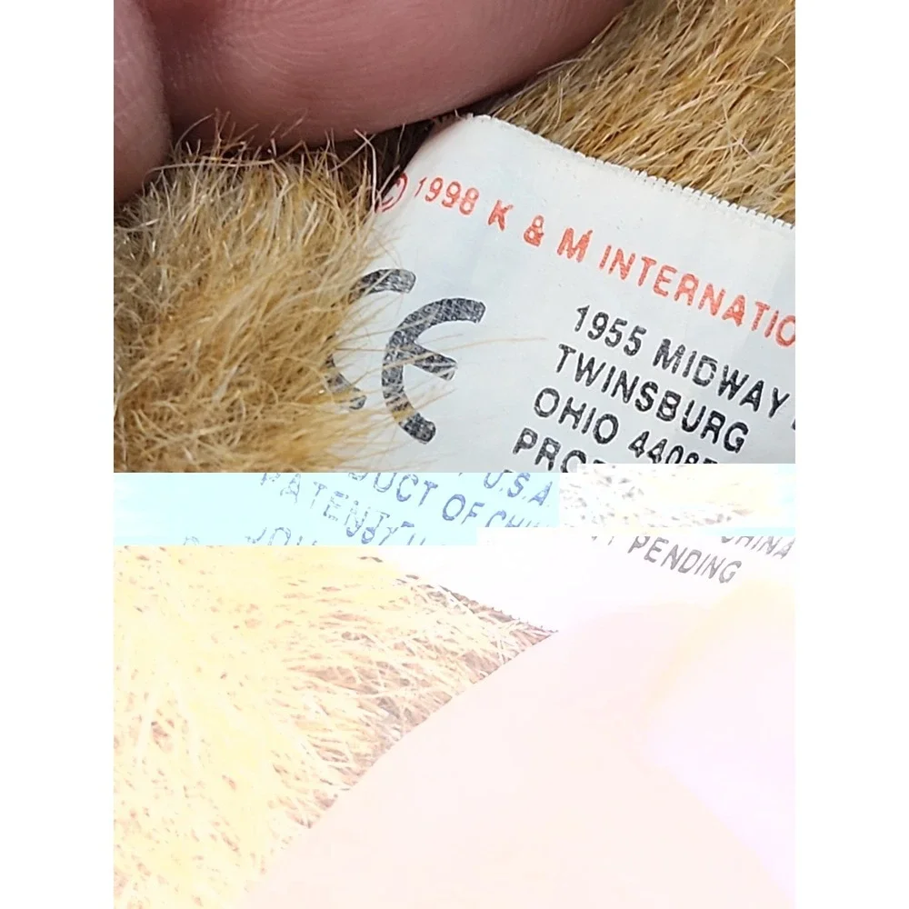 Vtg 1998 Wild Republic White Handed Gibbon Plush 21